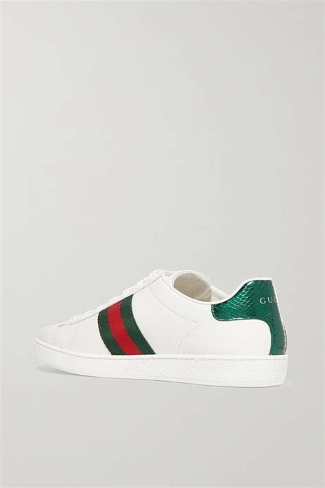 gucci owl sneakers|Gucci ace water snake embroidered.